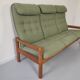 Danish sofa set 2-seater and 3-seater teak by Domino Møbler