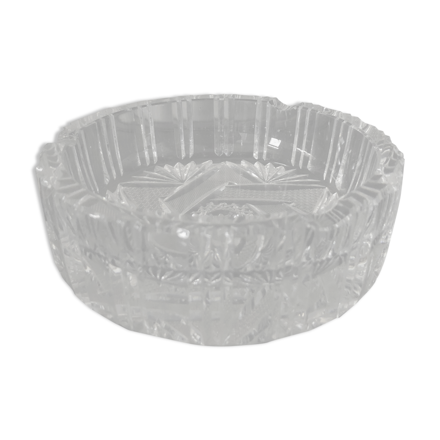 Crystal ashtray