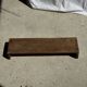 Petit banc en teck ancien bas indonésien ancien H10 L62 l14