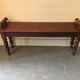 Solid oak bench 96 cm
