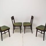 Set of Four Dinning Chairs/ Interier Praha,1950's.