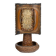 Accolay ceramic and metal table lamp, 20th century.