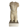 Bust of Heracles nude plaster XXXL The Louvre