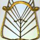Golden metal magazine door