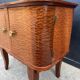 Mahogany veneered bedside table from the 1950s.