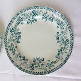2 vintage dessert plates of St Amand model Guadeloupe