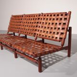 Three-seater sofa by Ilmari Tapiovaara for Paolo Arnaboldi, Italy 1957