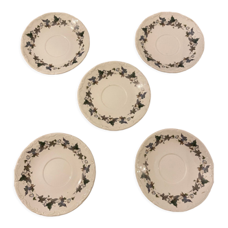 Ensemble lot d’anciennes assiettes espagnoles royal china vigo Espagne vintage