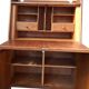 Secretaire Scrittoio a ribalta Vintage Originale Anni '60 Design Mid-Centur