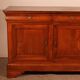 cherry wood sideboard/chest with three doors - 19th century