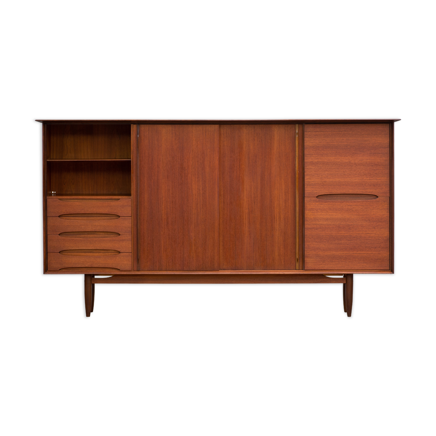 Vintage Scandinavian Enfilade – 260 cm