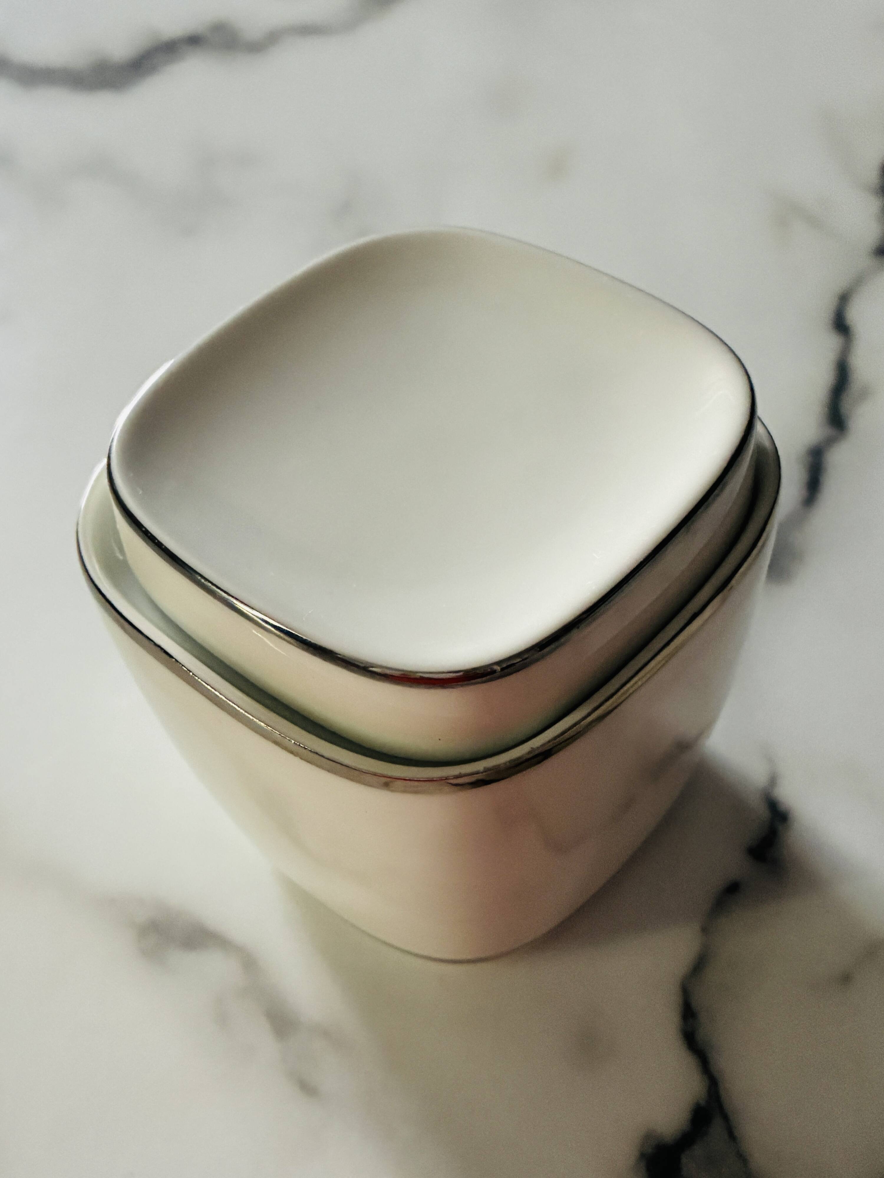 Porcelain sugar bowl Schirnding Bavaria