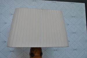 Lampe scandinave en teck 1970