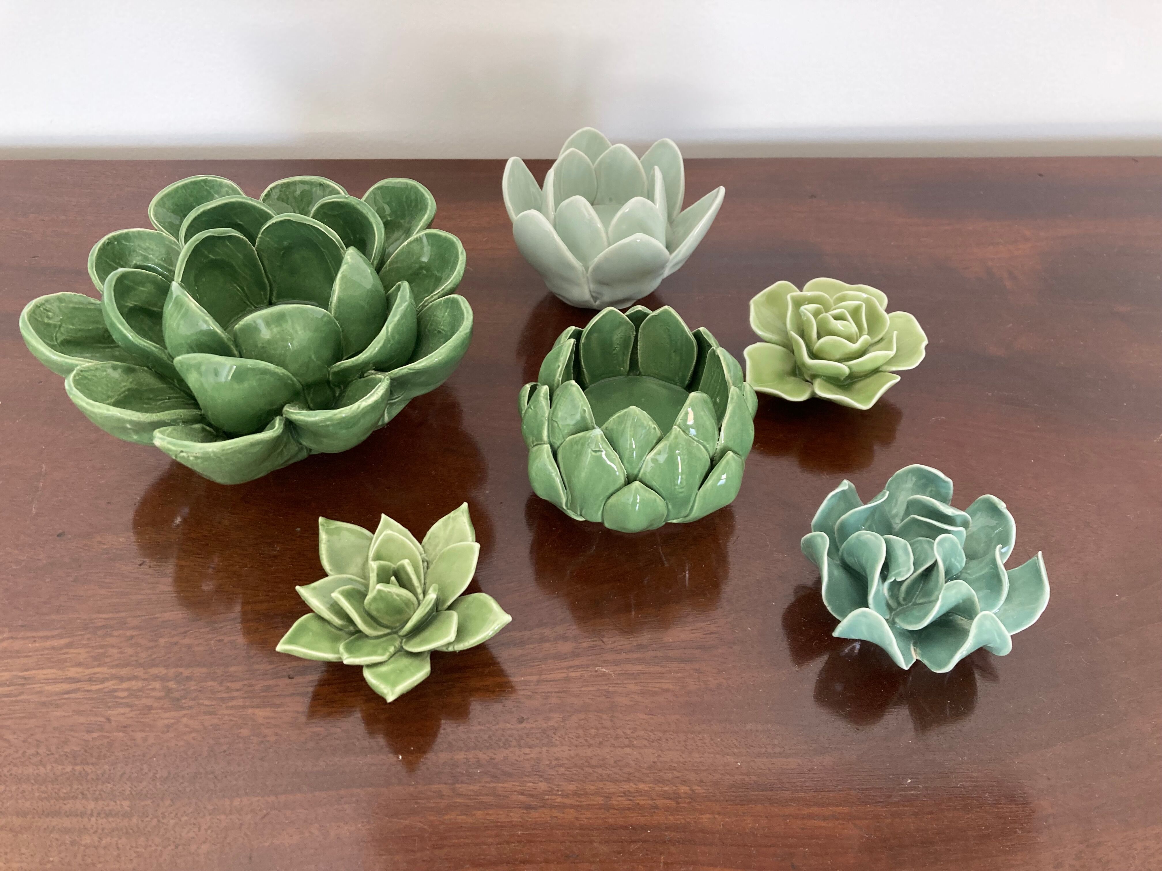 Collection ceramics "artichokes"