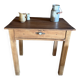 Bureau table de ferme d’appoint ancienne