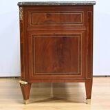 Rare mahogany commode, Louis XVI period – 2nd half of the 18th century.