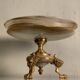 Coupe en onyx et bronze doré fin XIXème siècle
