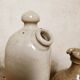 Carafes et bougeoir en grès