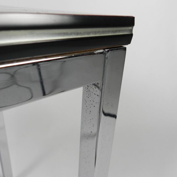 Table basse en formica et métal chromé, 1960s