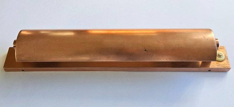 Very rare copper wall lamp, Art Deco, 1930s