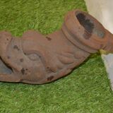 Cast iron gutter descent