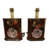 Pair of table lamps Éric Maville, Circa 70