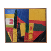 Painting, oil painting "tuscany"