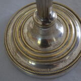 Pair of silver candlesticks