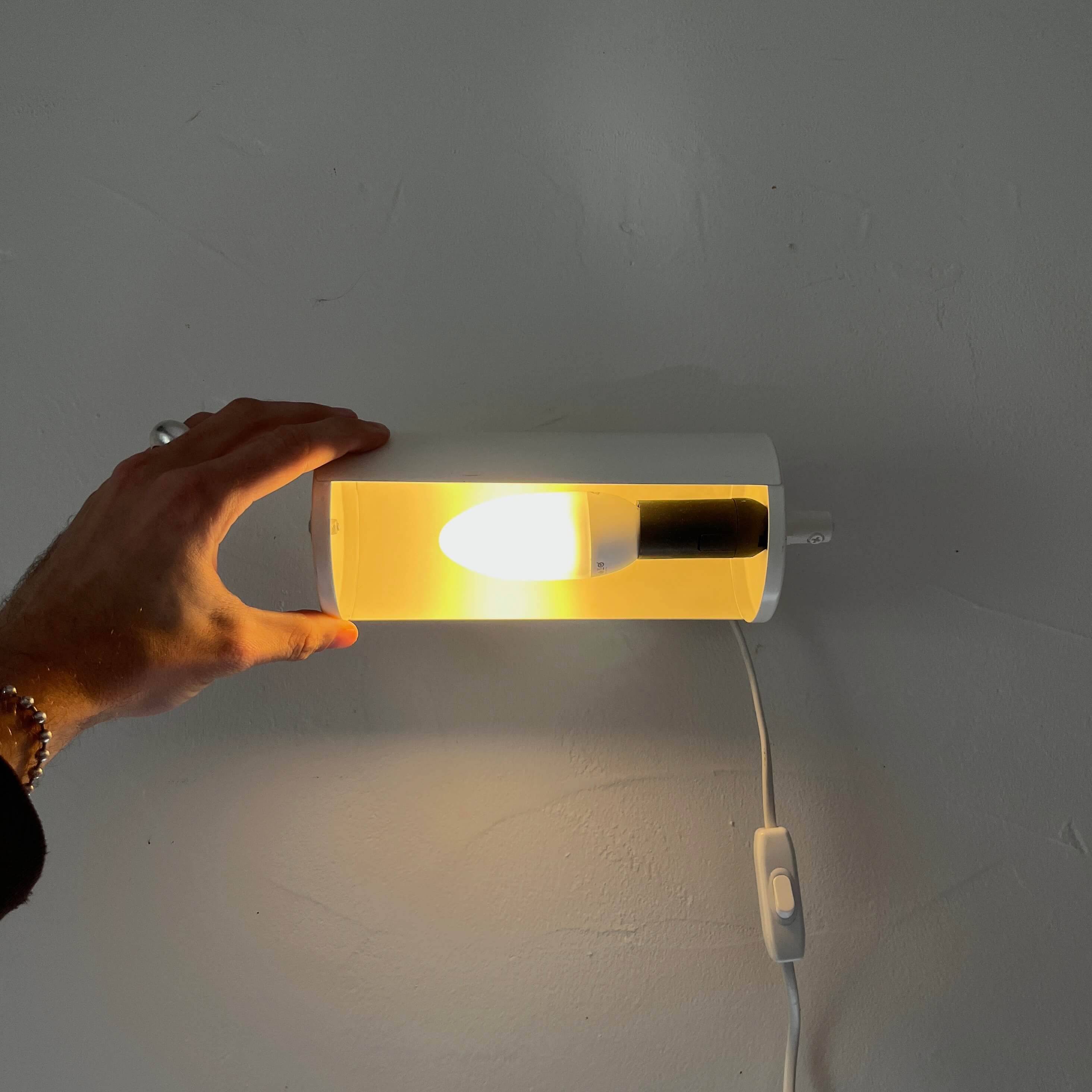 IKEA Lod 1990 adjustable wall lamp