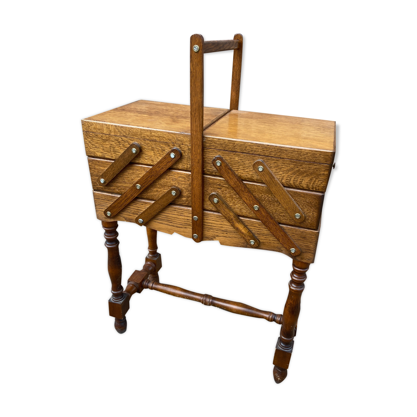 Vintage sewing box worker