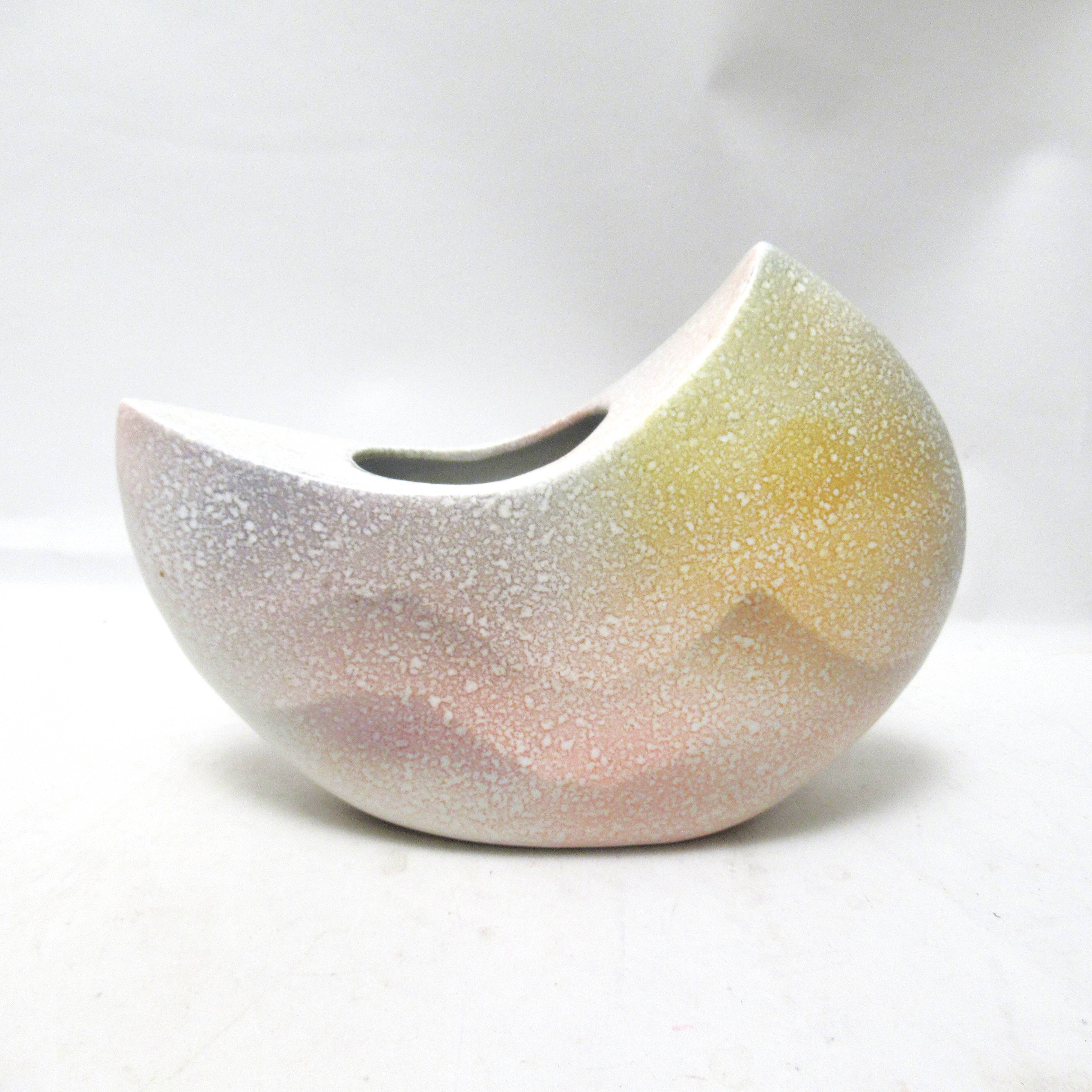 Vase landscape charles de bertry virebent 70s