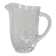 Crystal jug, Italian design, 1970s, made in Italy