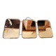 Miroir triptyque de barbier vintage