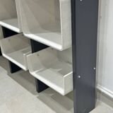 Large fiber and wood  shelf
