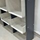 Large fiber and wood  shelf