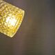 Hanging lamps from Swedish Orrefors 1970s in crystal glass