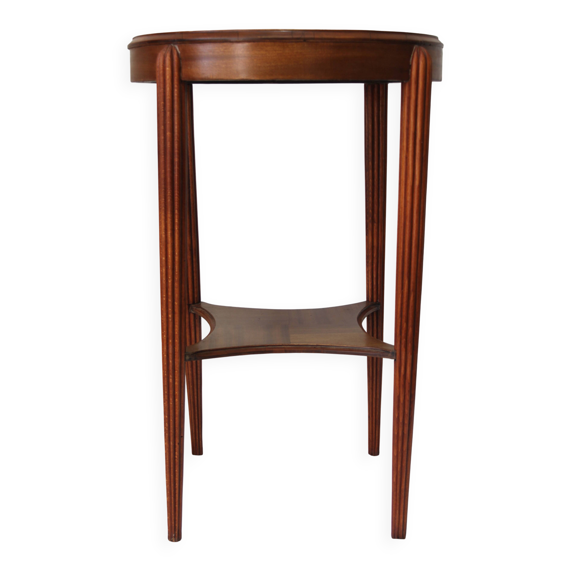 Art Deco Gueridon in Cherry Wood