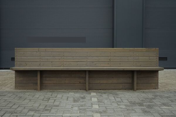Banc d'école Bossche par Dom Hans van der Laan, 1964