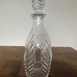 Ancienne carafe en cristal d’arques