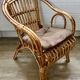 Child's rattan armchair