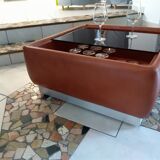 Coffee table Jacques charpentier for Roche Bobois 1970 vintage