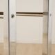 Desk 1970 in teak wood & structure chrome