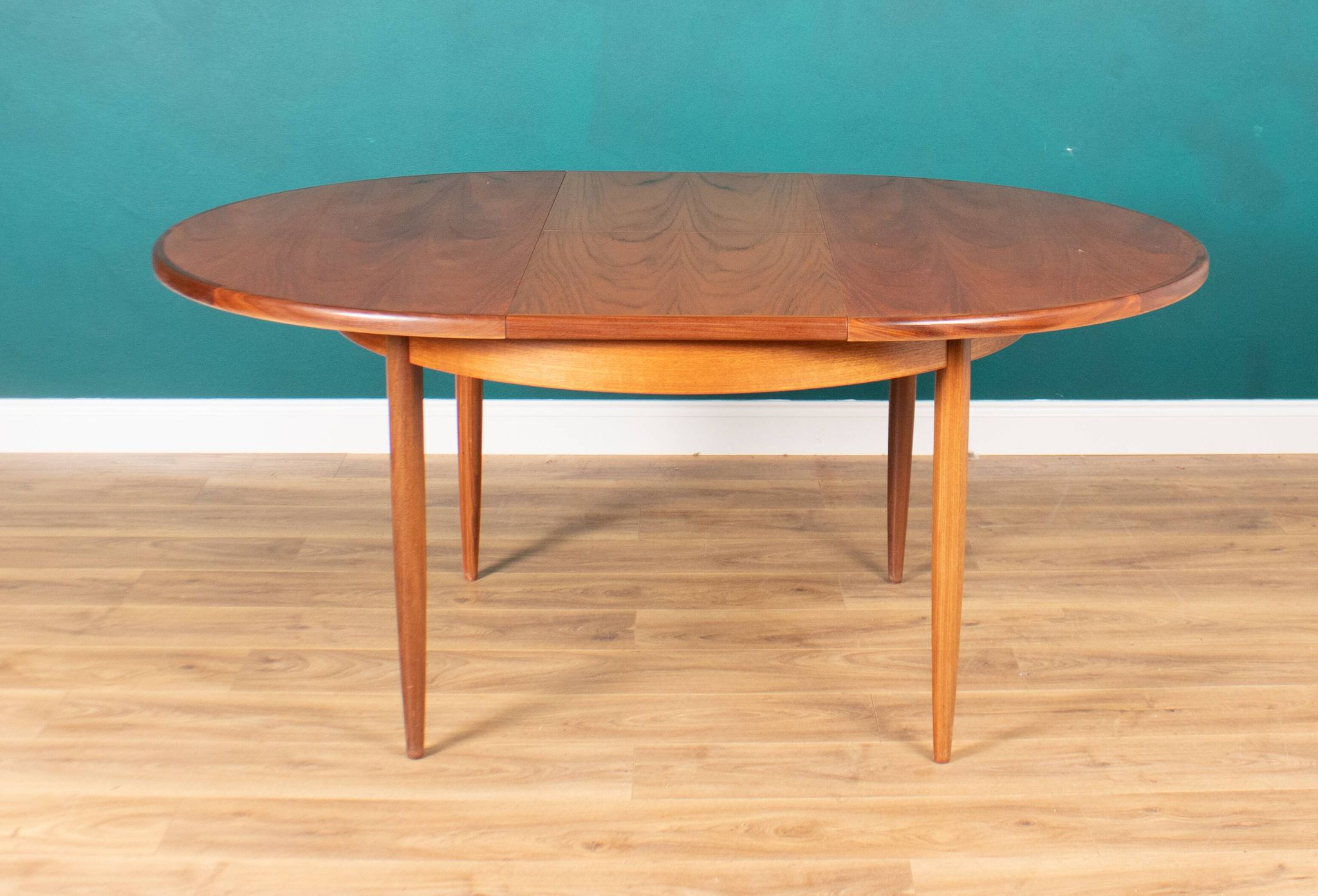 Retro Teak GPlan 1960s Fresco Dining Table & 4 Four Chairs By Victor Wilkins
