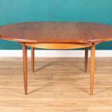 Retro Teak GPlan 1960s Fresco Dining Table & 4 Four Chairs By Victor Wilkins