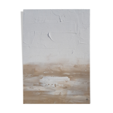 Tableau peinture abstraite minimaliste "CALIDO"