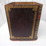Wastepaper basket imitation antique book binding