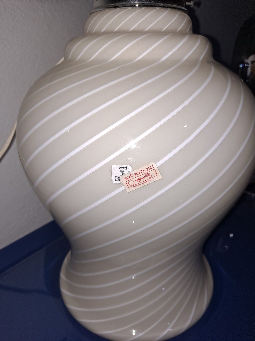 Vintage Murano Large Table Lamp