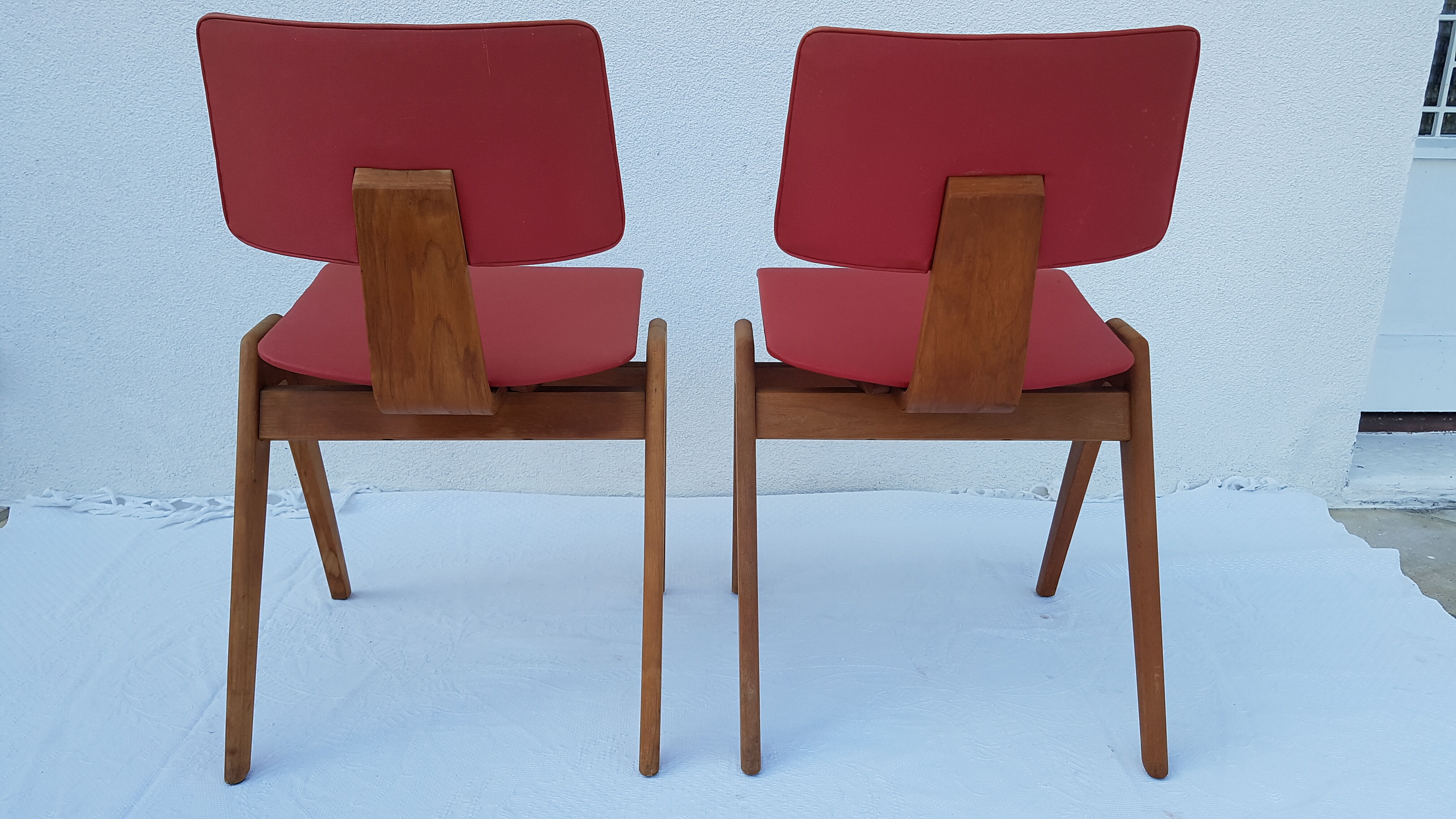 Chaise de Robin Day Hillestak de 1952 pour Hille