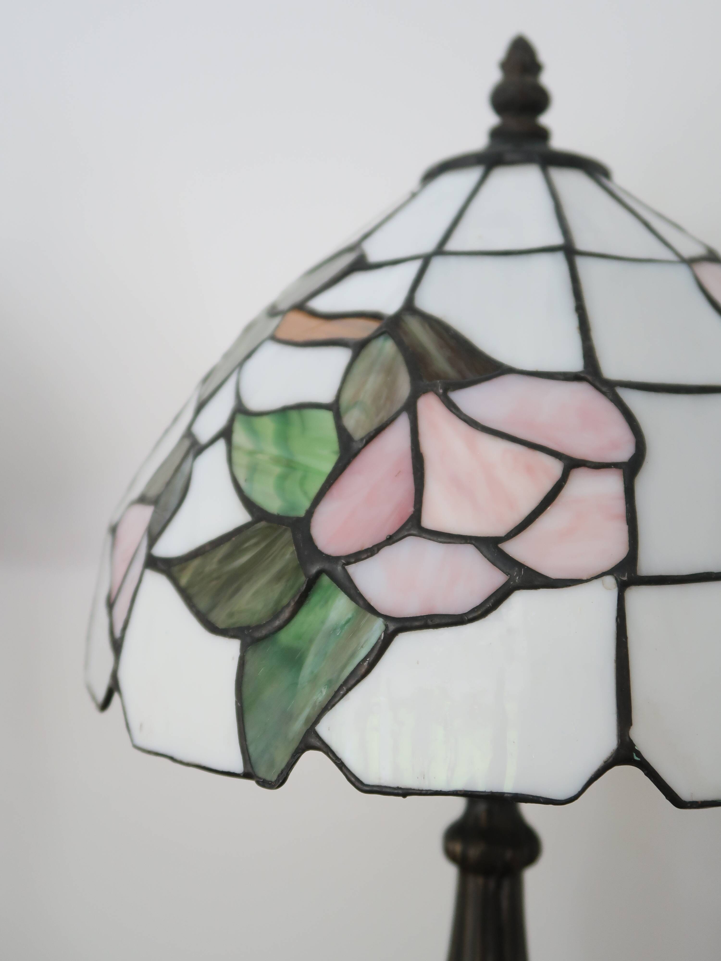 Pink Tiffany lamp