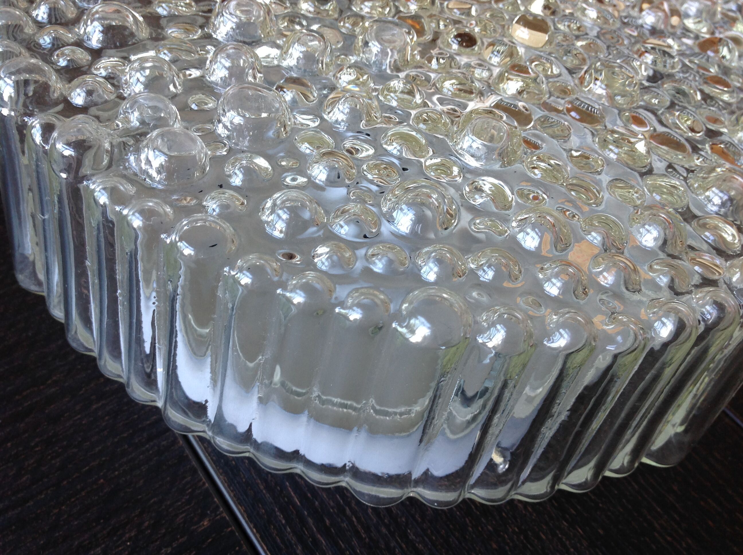 Bubble ceiling lamp by Helena Tynell for Hustadt Leuchten / vintage 60s-70s